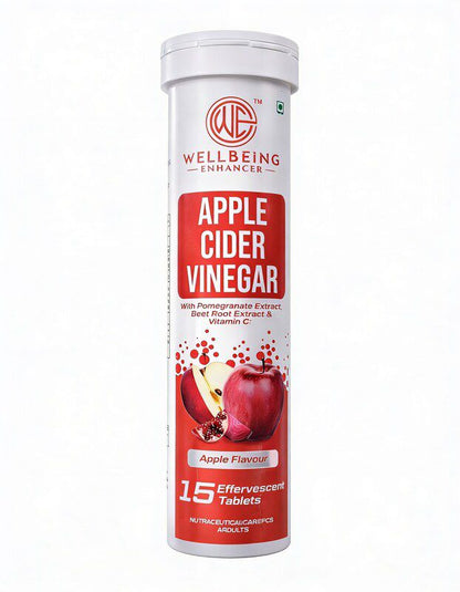 Wellbeing Enhancer Apple Cider Vinegar Effervescent Tablets | Digestion & Daily Wellness Support